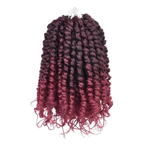 8 Inch Pre-twisted Passion Twist Crochet Hair for Black Women Crochet