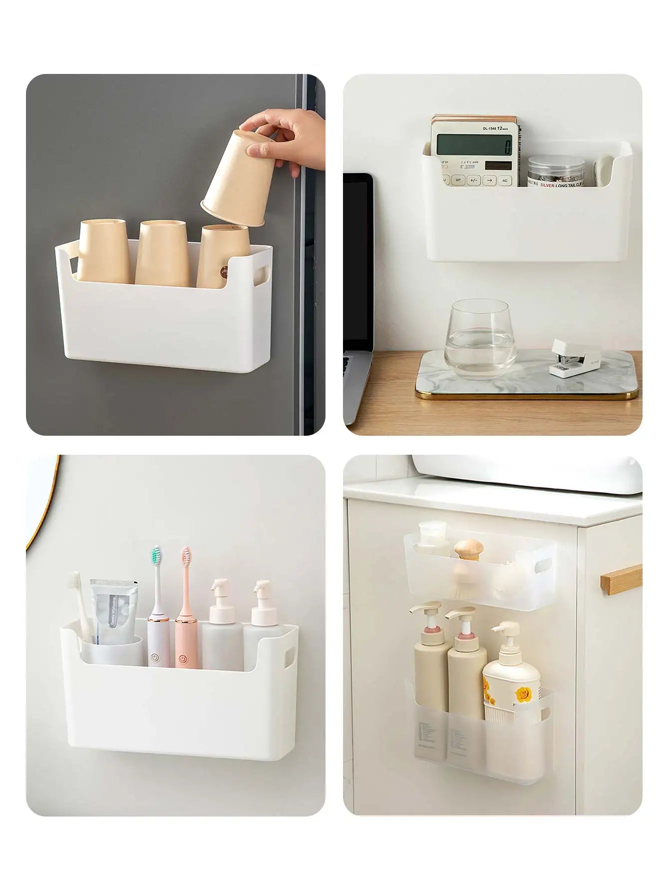 WORTHBUY Multifunctional Plastic Kitchen Storage Organization Punch