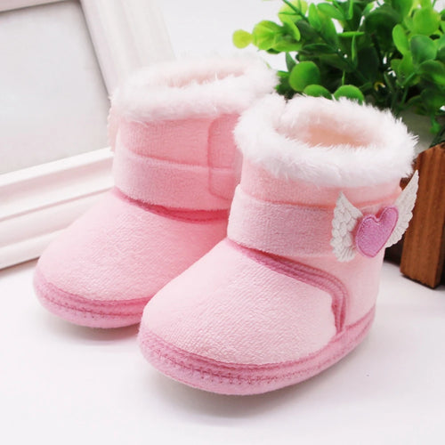 Winter Snow Baby Boots Newborn Warm Booties Soft Sole First Walkers