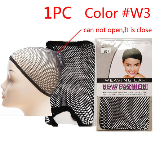 1PC Nylon Hair Net New Stretchable Elastic Hairnets Fashion Mesh