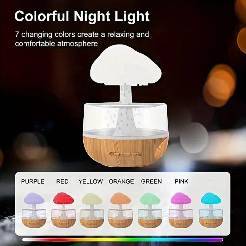 Xiaomi Rain Cloud Humidifier Rain Colorful Mushroom Cloud Raindrop