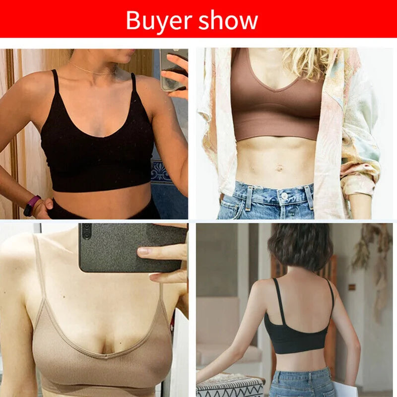 Women Seamless U Type Backless Sports Bras Adjustable Longline Sexy