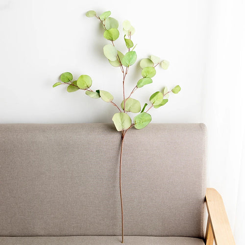 Tenvity Artificial Plant Eucalyptus Branch Wedding Vase for Hotel