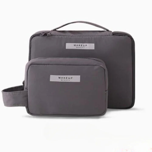 Travel Makeup Bag Water-resistant Toiletry Cosmetic Bag Portable Large