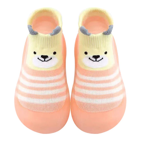 Animal Pattern Baby Floor Socks Non-slip Silicone Sole Cute Cartoon