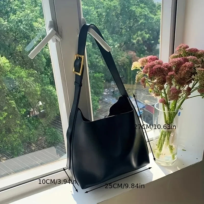 All-Match Women Shoulder Bag Solid Fashion Handbag Crossbody Bag