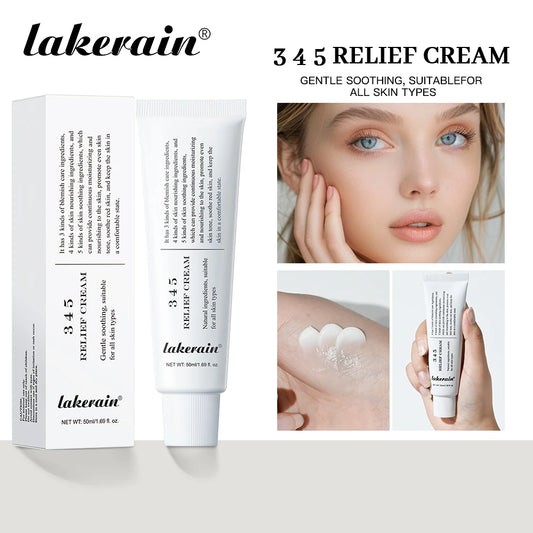 3 4 5 Relief Cream Address Blemishes Nourish The Skin And Provide