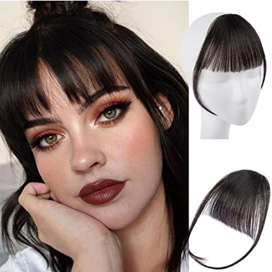 Synthetic Natural Forehead Ins Hair Fake Fringes Air Bangs Wig Female