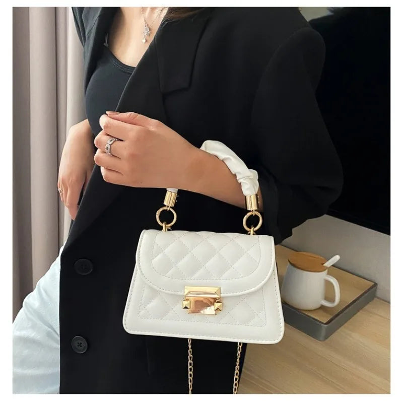 Women's Bags Classic Fashion Handbag Small Square Chain Crossbody Bag