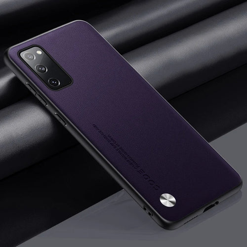 Luxury PU Leather Case For Samsung Galaxy S20 FE S20 Plus Matte Cover