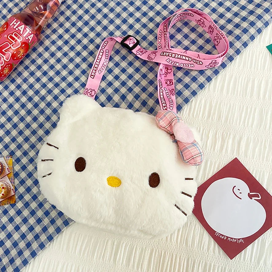 Women Girl Sanrio Hello Kitty Mini Shoulder Bag Kawaii Cartoon