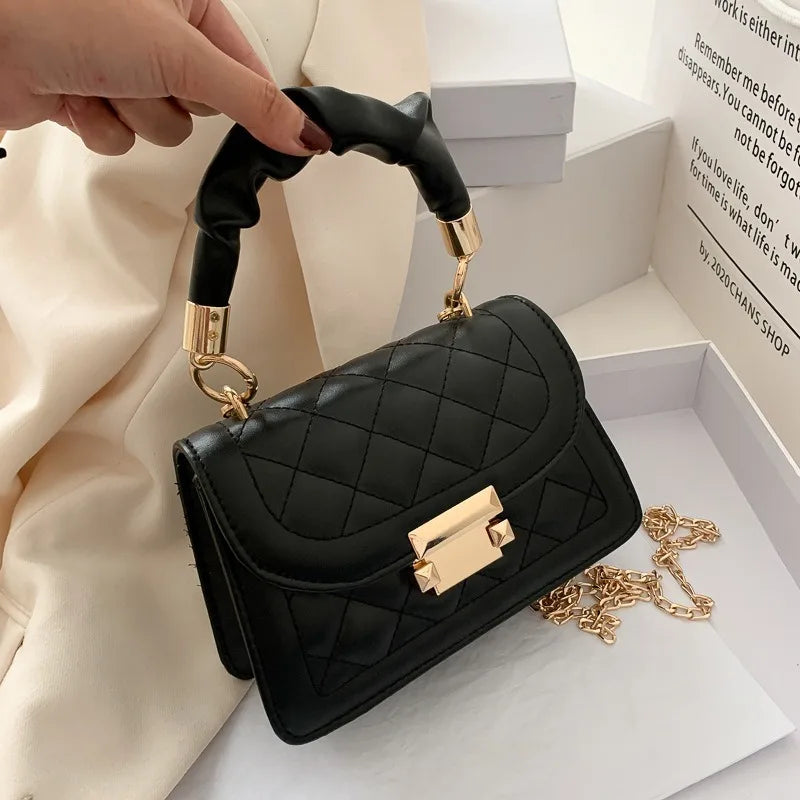 Women's Bags Classic Fashion Handbag Small Square Chain Crossbody Bag