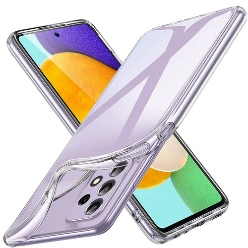 Clear TPU Soft Phone Fundas For Samsung Galaxy A72 A52 A32 A22 A12 A71