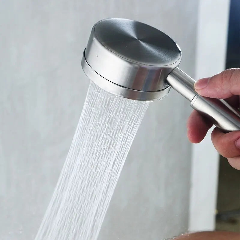 BAOKEMO Stainless Steel Bathroom Handheld Shower Head High Pressure