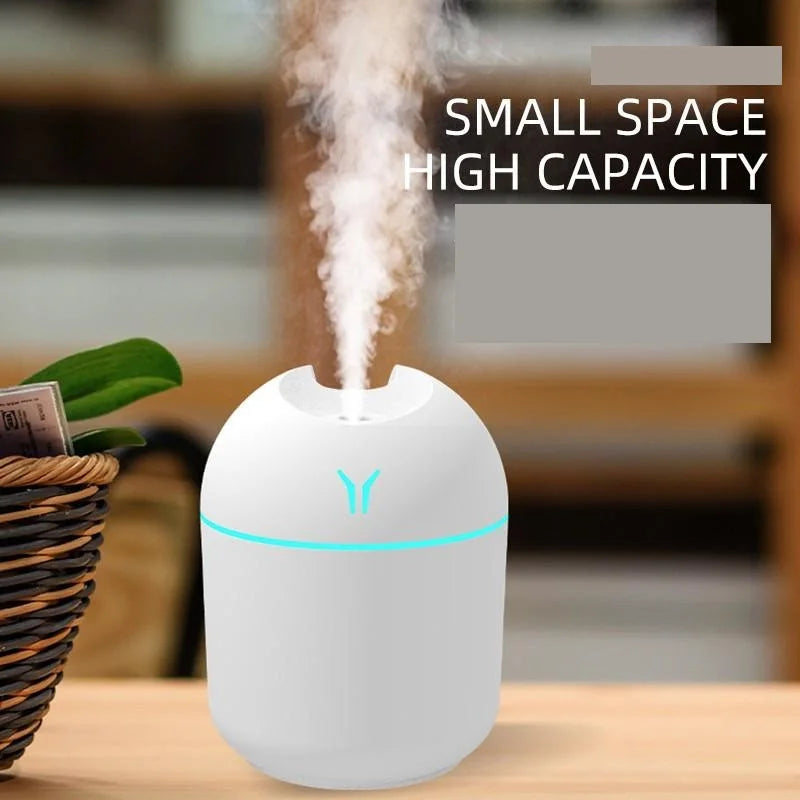 250ML USB Mini Air Humidifier Aroma Essential Oil Diffuser For Home