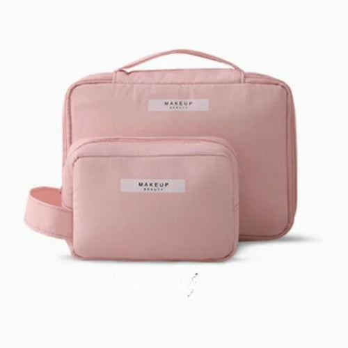 Travel Makeup Bag Water-resistant Toiletry Cosmetic Bag Portable Large