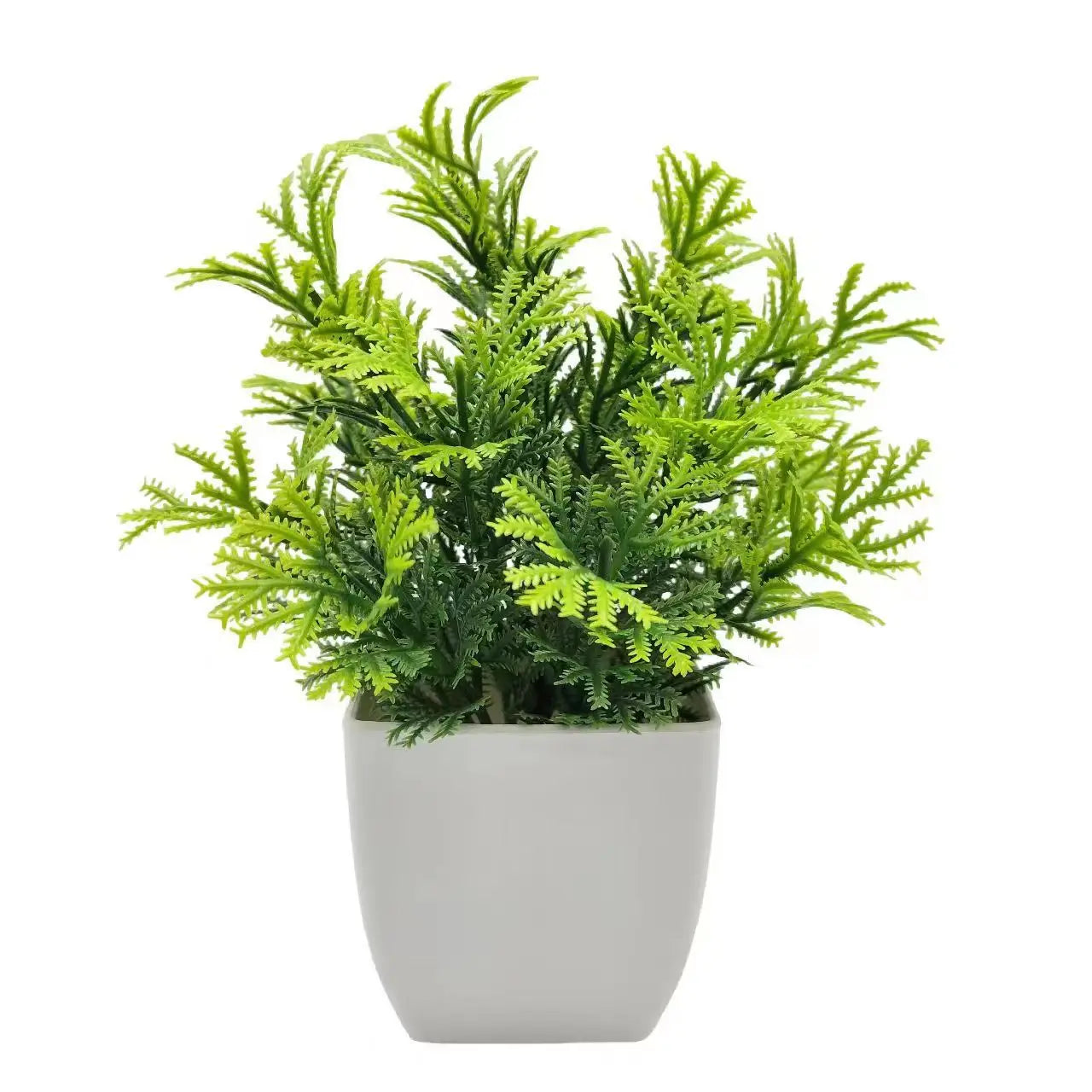 1pc Artificial Plants with Plastics Pots Perfect Greenery for Home