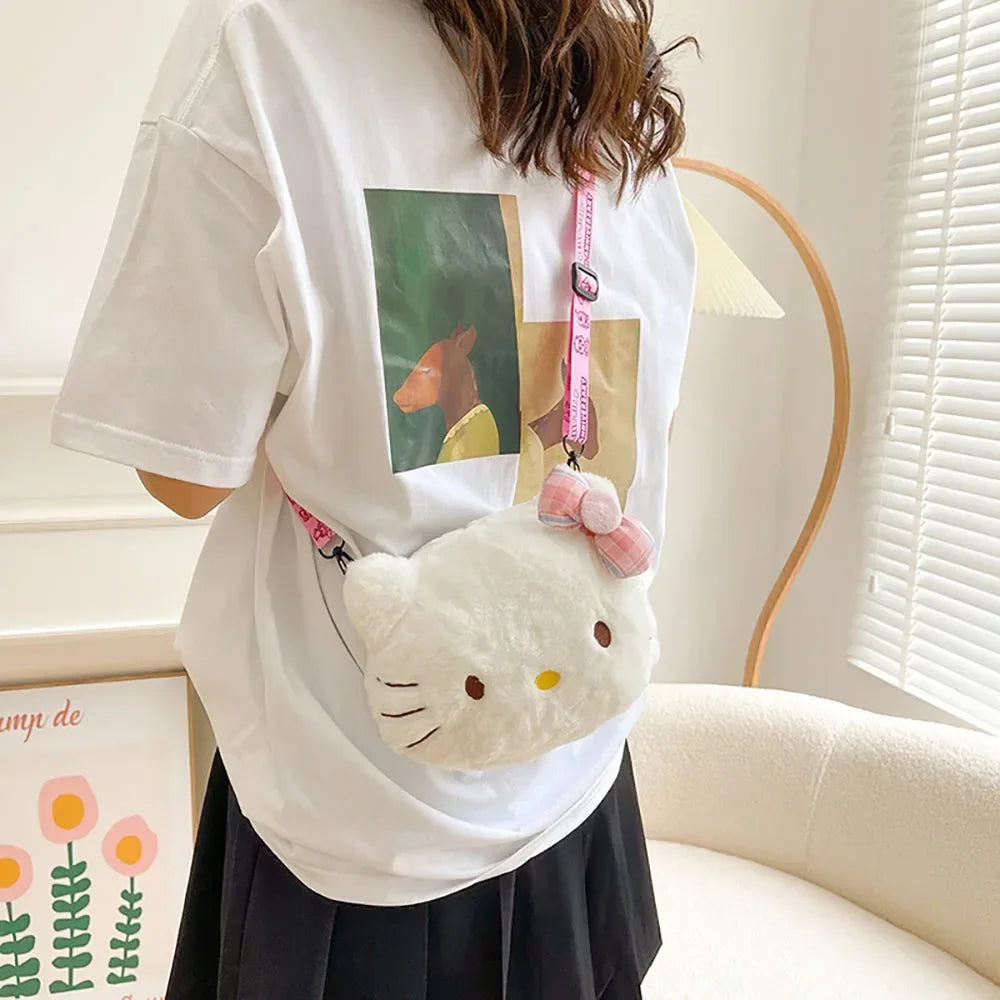 Women Girl Sanrio Hello Kitty Mini Shoulder Bag Kawaii Cartoon