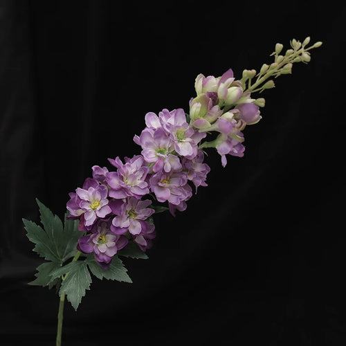 Artificial Flowers 75CM Long Branch Hyacinthus Silk Delphinium Home