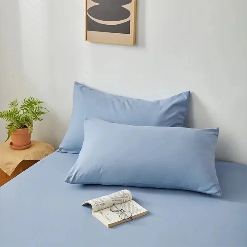 2pcs Brushed Pillowcase, Soft Breathable Pillowcase, Premium Quality