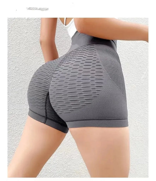 Women Sport Shorts High Waist Push Up Booty Workout Short Sexy Tummy