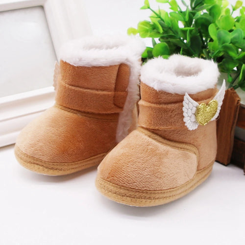 Winter Snow Baby Boots Newborn Warm Booties Soft Sole First Walkers