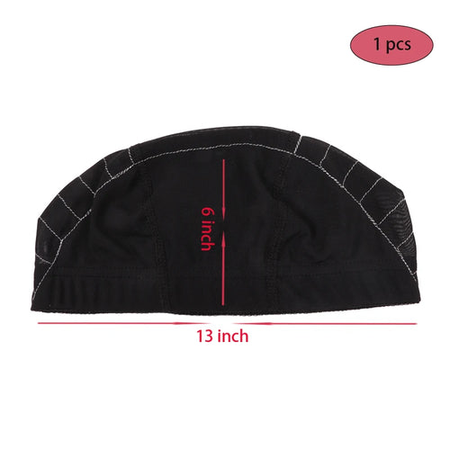 Wig Cap With Belt For Making Wigs Mesh Dome Cap Glueless Mesh Cap With