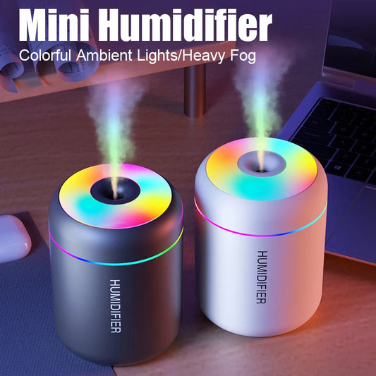 180ML Mini Air Humidifier USB Aroma Diffuser Essential Oil Purifier