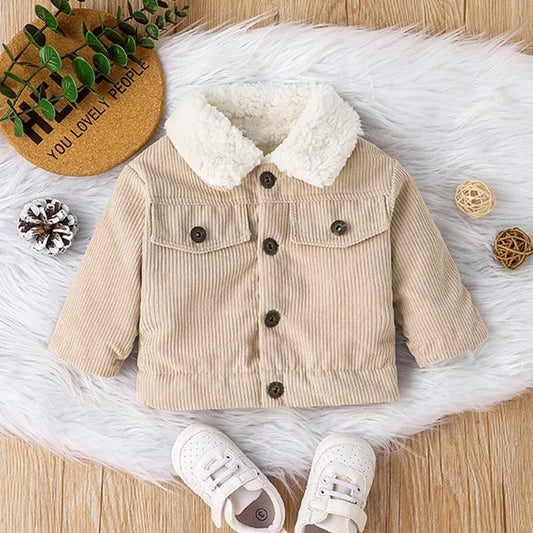 Warm Jacket Outwear For Newborn Baby Boy 0-3 Years old Casual Fashion