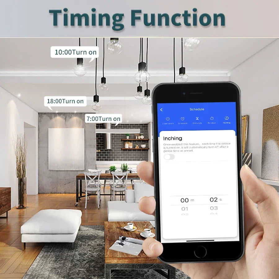 Wifi Smart Switch for Led Lighting Tuya Smart Life RF 433MHz Remote