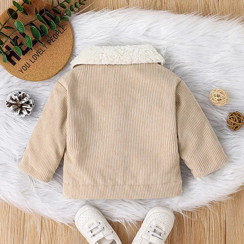 Warm Jacket Outwear For Newborn Baby Boy 0-3 Years old Casual Fashion