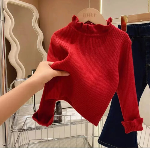 0-7Y Autumn New Baby Boys Girls Clothes Baby Sweater Toddler Knit