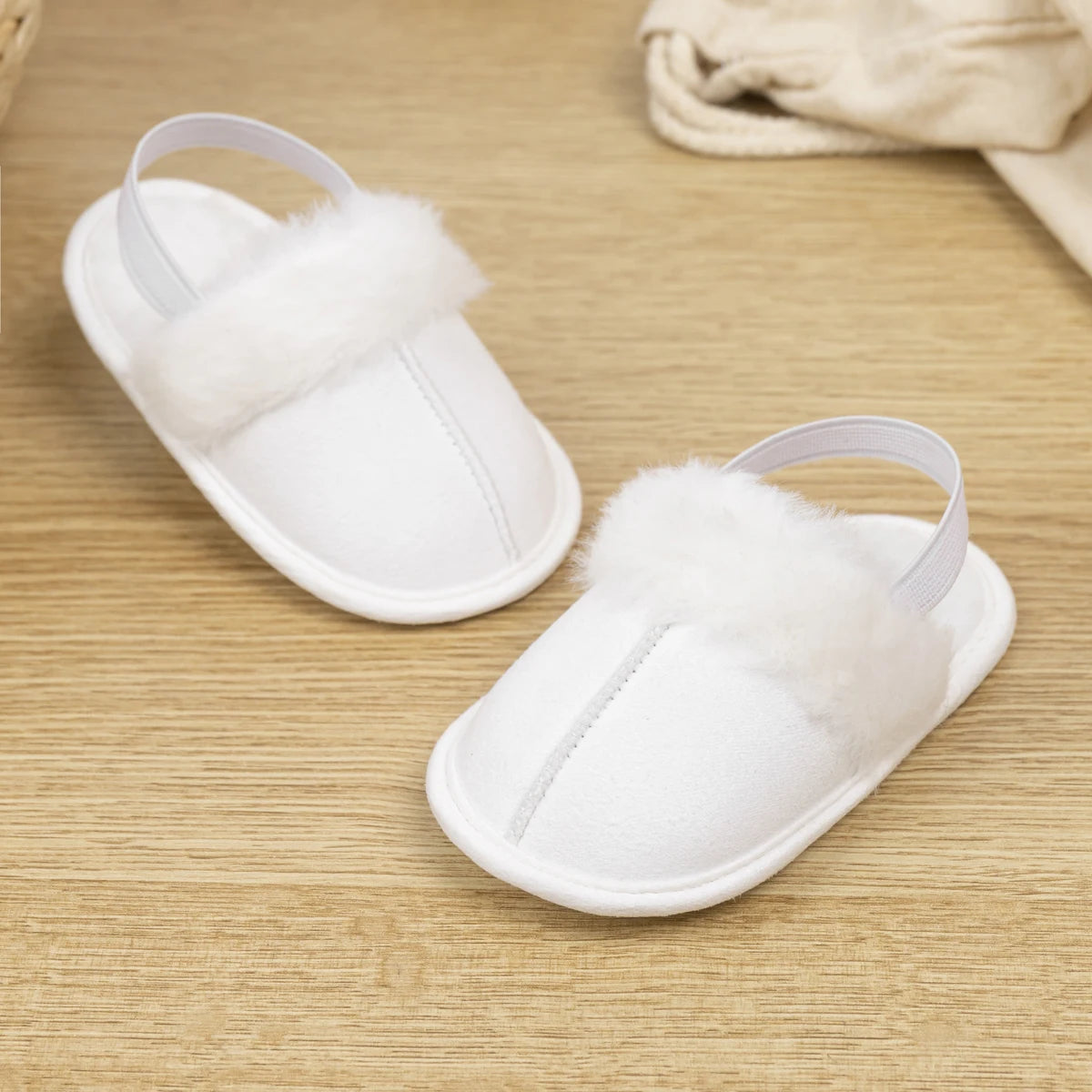 Winter Best Selling Baby Sandals Boys Girls Plush Elastic Casual Baby