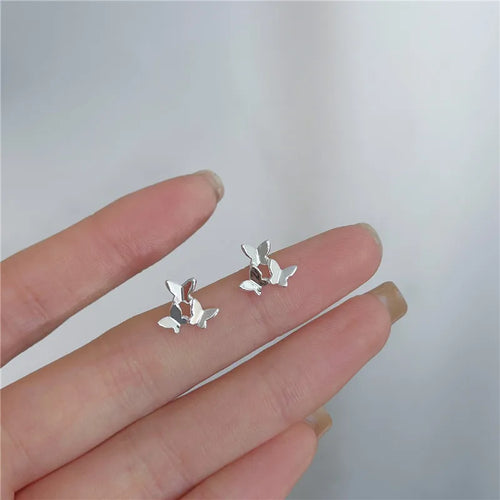 New Minimalism Earring 925 Silver Needle Allergic Protection Mini