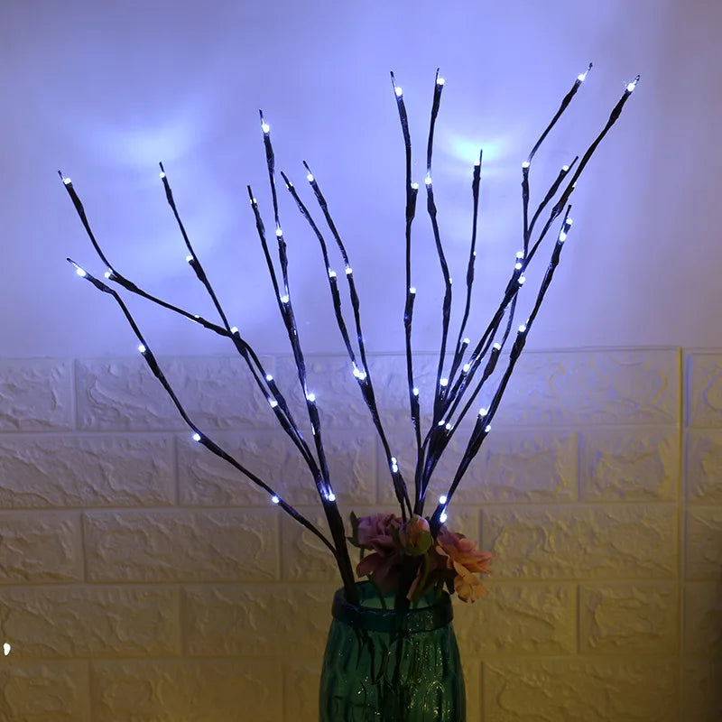 20 LED Branch Light Lights Battery Power Multicolour Fairy String