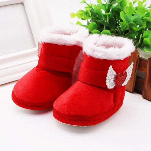 Winter Snow Baby Boots Newborn Warm Booties Soft Sole First Walkers