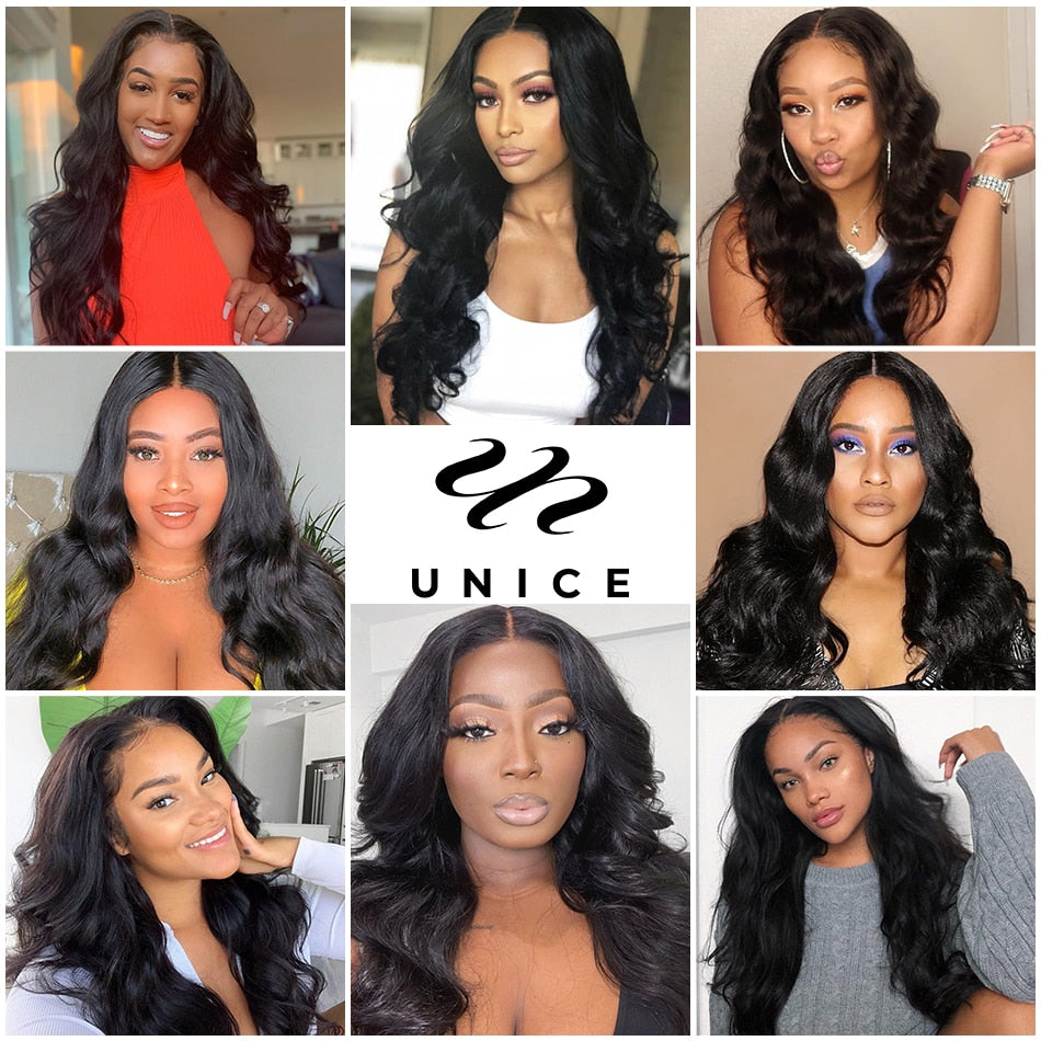 Unice Hair Bundles Closure | Human Hair Extensions | Unice Human Hair