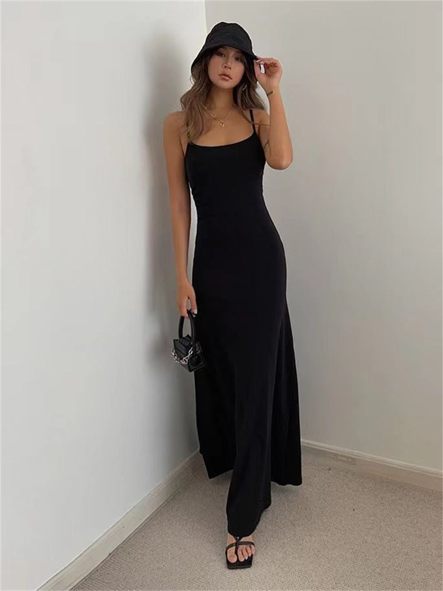 Woman Spring Summer Style Bodycon Dress Female Sexy Sleeveless